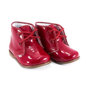Emel E2393-1 Μποτάκι Κόκκινο Λουστρίνι