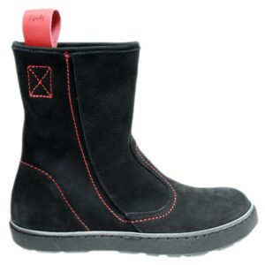 Emel E2560 Μποτάκι Εφηβικό Μαύρο Δερμάτινο