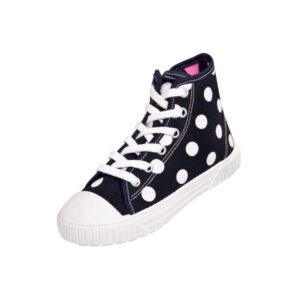 Πάνινα Sneaker Μαύρα πουά Dot Garnet Viggami