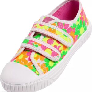 Πάνινα Sneaker Πολύχρωμα Neon multicolor Viggami