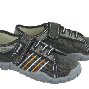 Πάνινα Sneaker Μαύρα Viktor Black Viggami